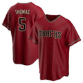 A.Diamondbacks #5 Alek Thomas Player Red Replica Baseball Jerseys