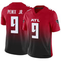 A.Falcons #9 Michael Penix Jr. Player Red Vapor F.U.S.E. Limited Football Jerseys