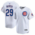 C.Cubs #29 Michael Busch Player Home Vapor Limited Baseball Jerseys