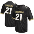C.Buffaloes #21 Shilo Sanders Original Retro Brand NIL Player Football Jersey ¨C Black American College Jerseys