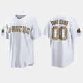 Custom A.Diamondbacks White All Star Game Stitched Baseball Jerseys