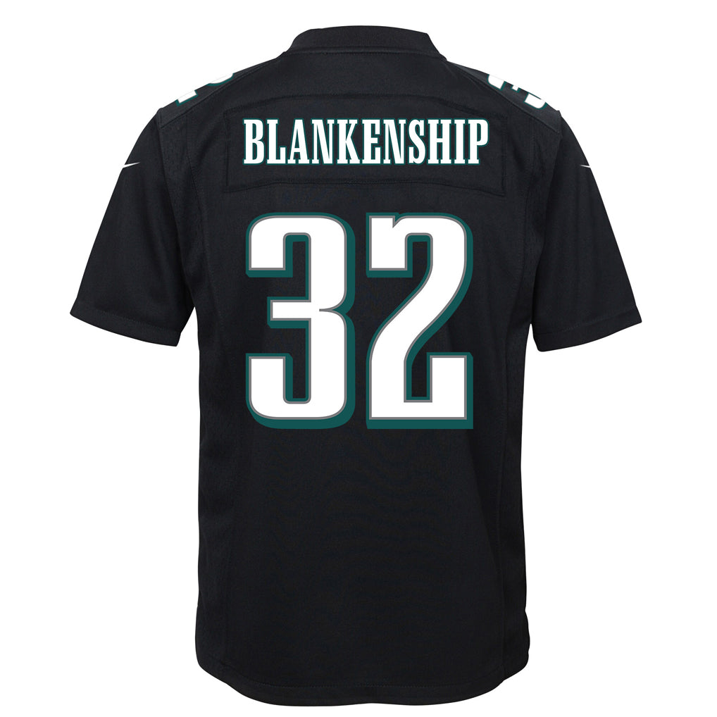 P.Eagles #32 Reed Blankenship Player Black Home Game Football Jerseys