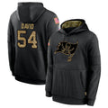 TB.Buccaneers #54 Lavonte David Player Black Salute to Service Hoodies Football Jerseys